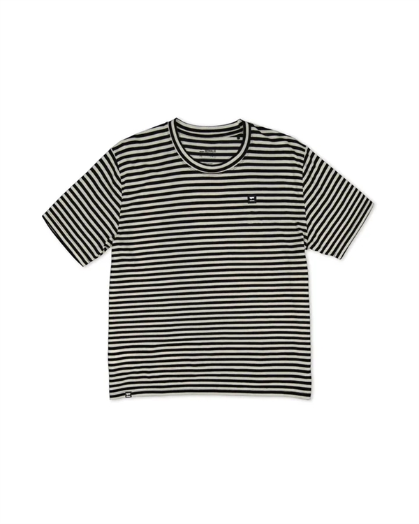 Mons Royale Woman Icon Relaxed Tee MR Stripe